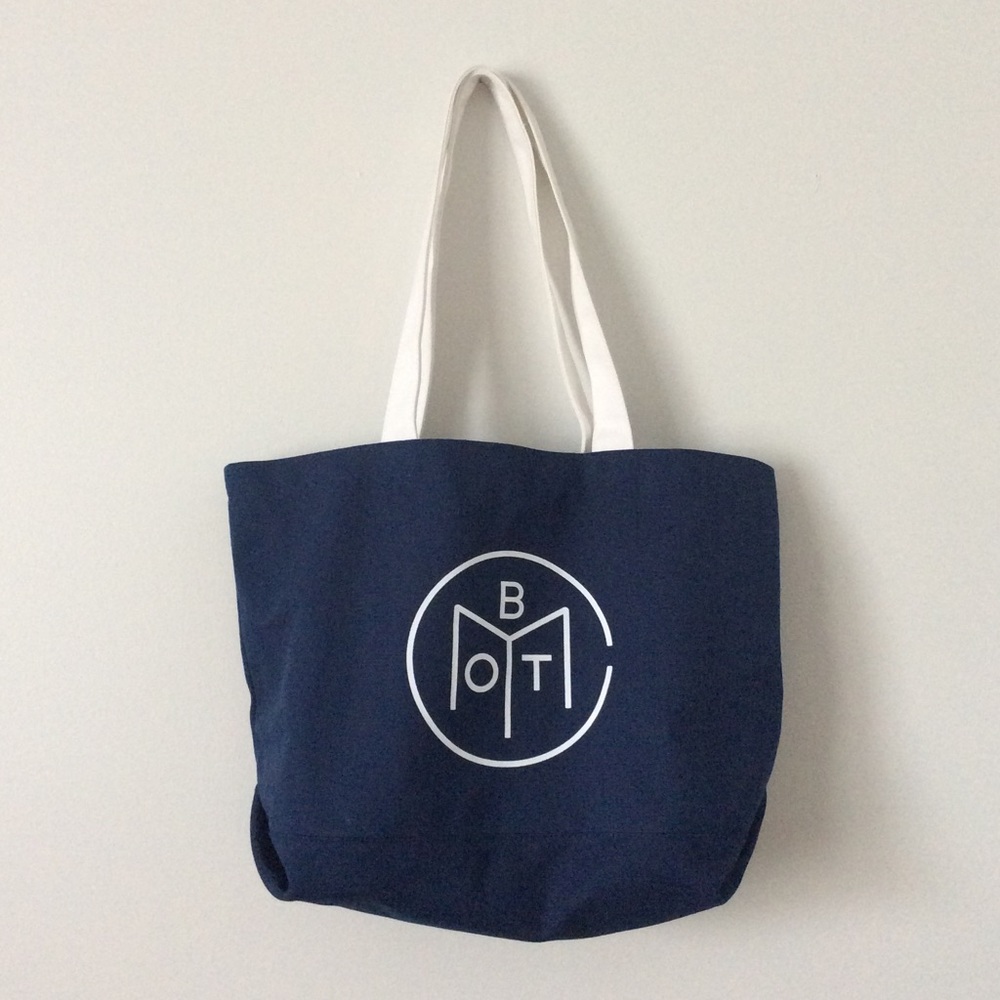 NWOT Book of the Month Club Canvas Tote Bag